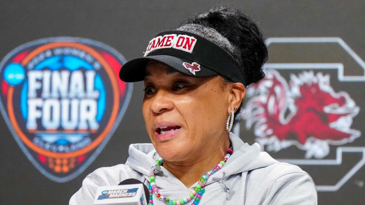 South Carolina basketball coach Dawn Staley