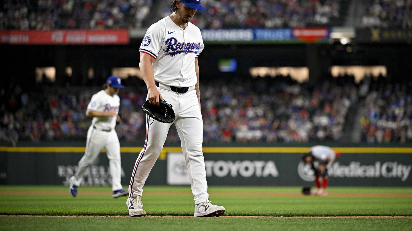 The Angels' Grounds Crew Built a Pitching Mound for a Rangers Pitcher - Vimarsana News