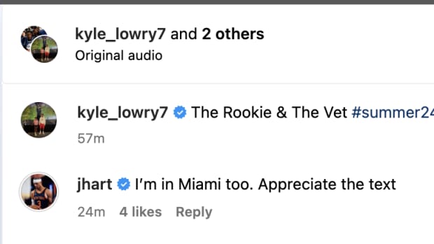 Josh Hart's Comment