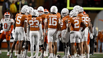 The Texas Longhorns offense 