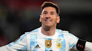 Lionel Messi avec l'Argentine