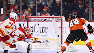 Morgan Frost responded in a big way with one goal and one assist in a statement win for the Flyers. 