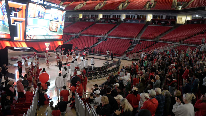 Texas Tech's mens basketball team hosts a Selection Sunday watch party ahead of the NCAA tournament,