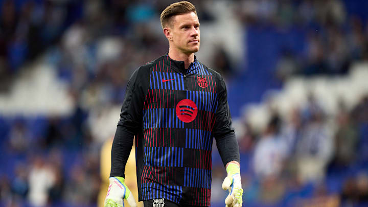 Marc-Andre ter Stegen est au coeur de l'actualité. Marc-Andre ter Stegen est au coeur de l'actualité.