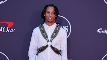 Jul 16, 2025; Los Angeles, CA, USA; Robbie Chosen Anderson on the red carpet before the ESPYS at The Dolby Theatre. Mandatory Credit: Kirby Lee-Imagn Images