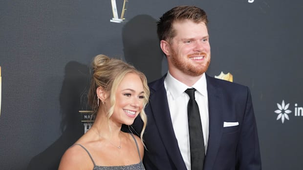Sam Darnold and Katie Hoofnagle