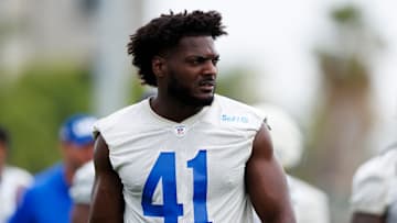 Los Angeles Rams edge rusher Josaiah Stewart