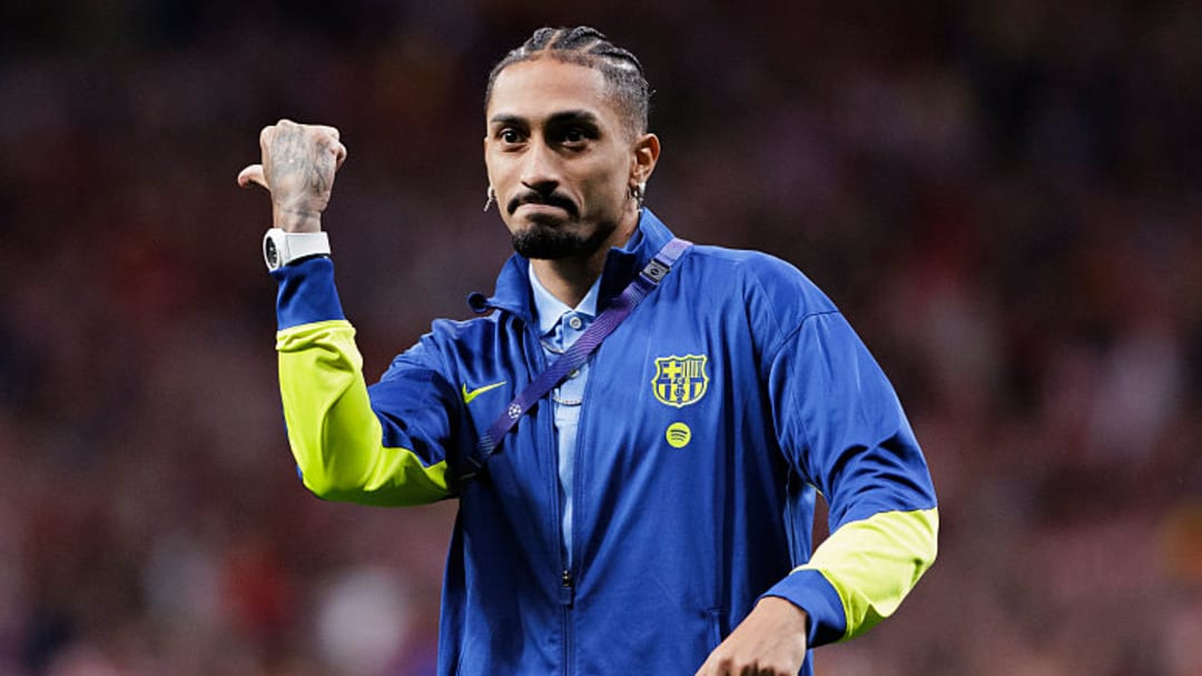 Raphinha was enraged after Barcelona’s Champions League exit. 