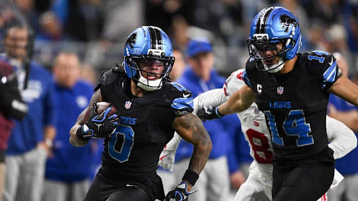 The Detroit Lions and running back Jahmyr Gibbs are looking to pick up a win at home on Thanksgiving.