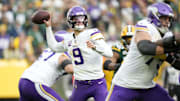 Minnesota Vikings quarterback J.J. McCarthy.