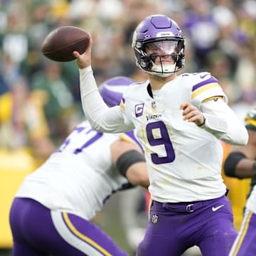 Minnesota Vikings quarterback J.J. McCarthy.