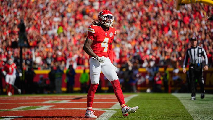 The Kansas City Chiefs and wide receiver Rashee Rice are +500 to win the Super Bowl.
