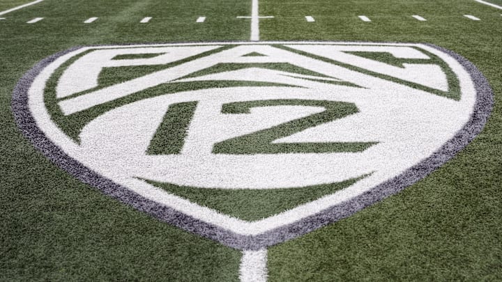 Pac-12 logo. Pac-12 logo.