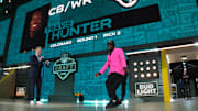 Colorado Buffaloes cornerback and wide receiver Travis Hunter is selected by the Jacksonville Jaguars as the No. 2 pick in the first round of the 2025 NFL Draft.
