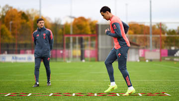 Jamal Musiala auf dem Trainingsplatz Jamal Musiala auf dem Trainingsplatz