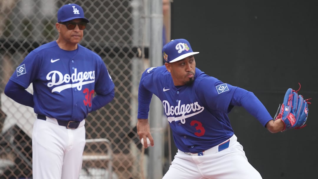 Los Angeles Dodgers pitcher Edwin Diaz.