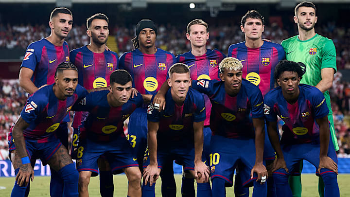 Barcelona resume their La Liga title defense. Barcelona resume their La Liga title defense.