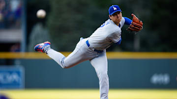 Los Angeles Dodgers v Colorado Rockies