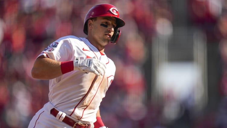 Cincinnati Reds third baseman Spencer Steer