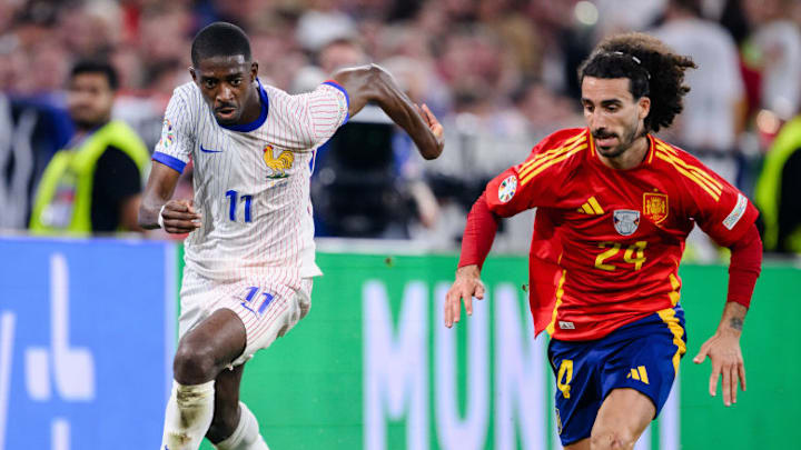 Marc Cucurella, Ousmane Dembele