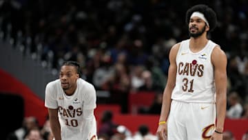 Darius Garland, Jarrett Allen, Cleveland Cavaliers