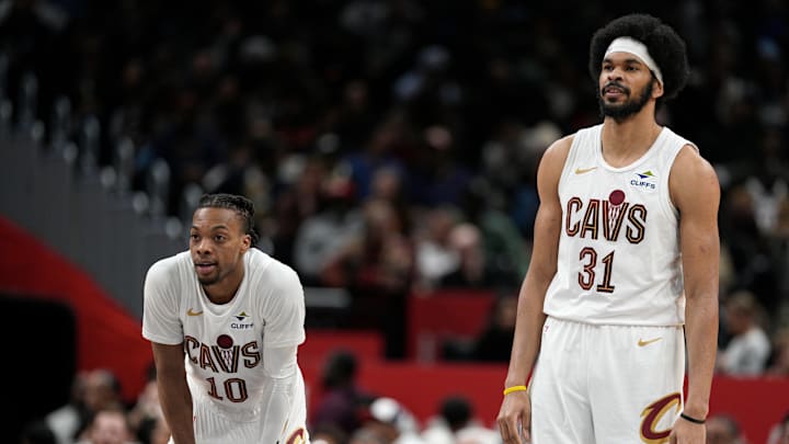 Darius Garland, Jarrett Allen, Cleveland Cavaliers