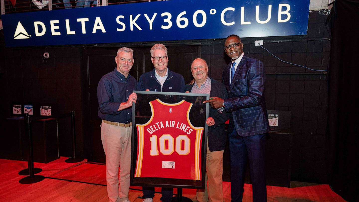 Atlanta Hawks and Delta Airlines Announce Extended Partnership As NBA Season Nears