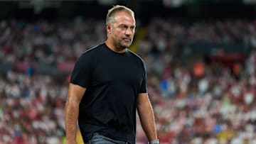 Hansi Flick, entraîneur du FC Barcelone.