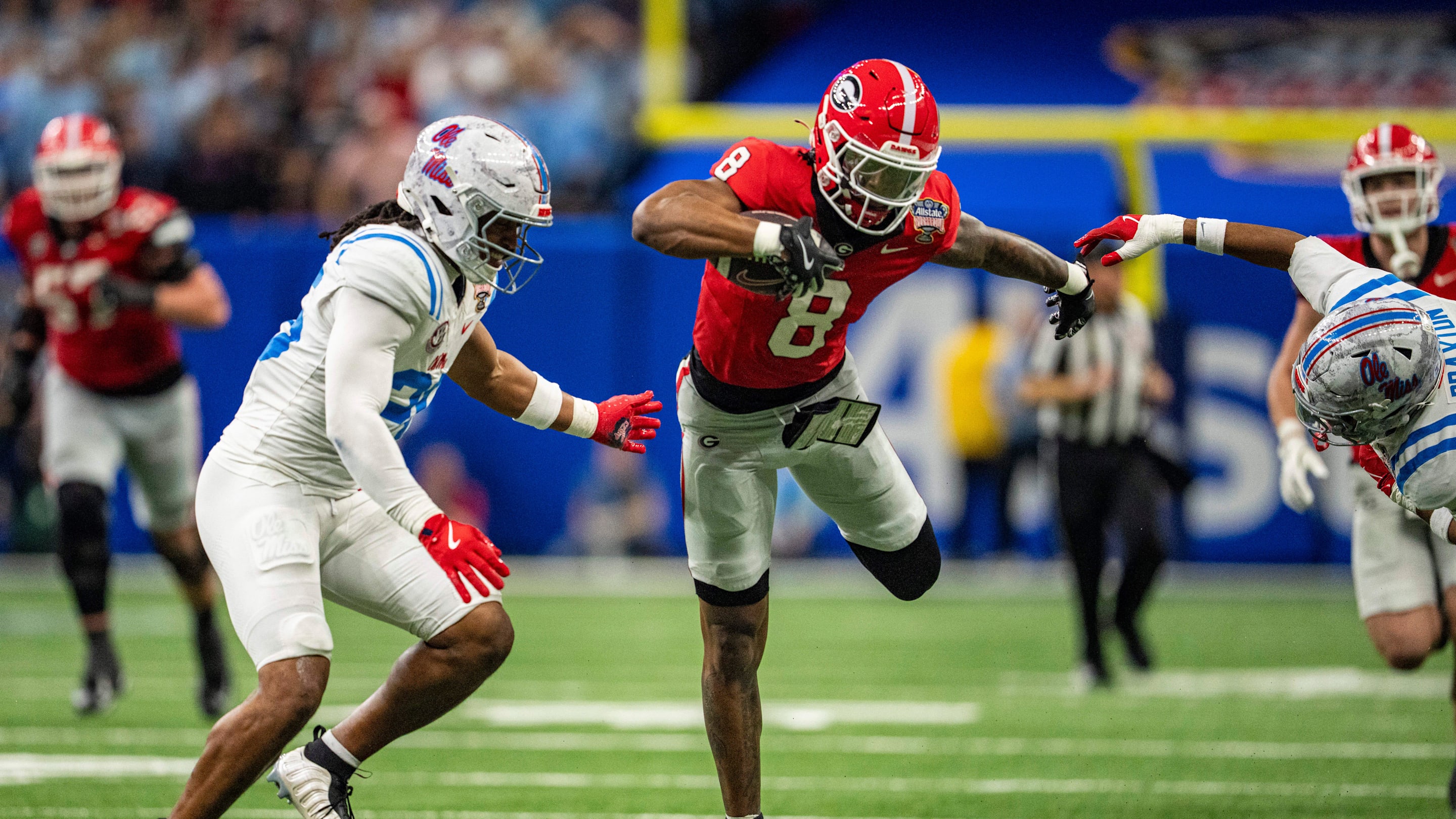 Georgia Bulldogs WR Colbie Young Impressing Early During Shrine Bowl Workouts