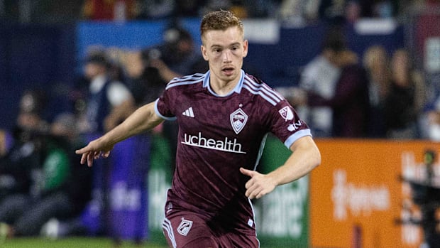 Connor Ronan in action for the Colorado Rapids.