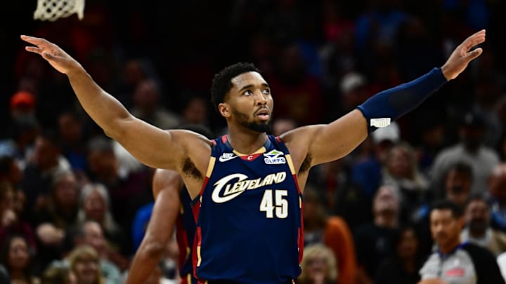 The Cleveland Cavaliers and guard Donovan Mitchell have won four games in a row.