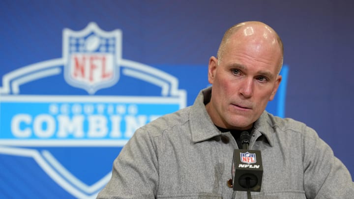 Baltimore Ravens general manager Eric DeCosta