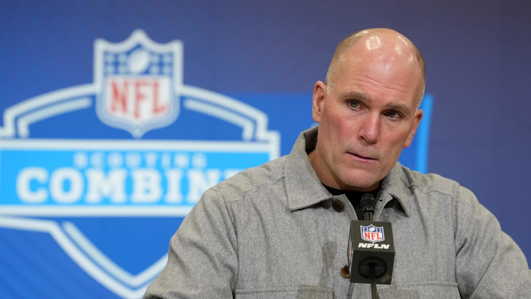 Baltimore Ravens general manager Eric DeCosta Baltimore Ravens general manager Eric DeCosta