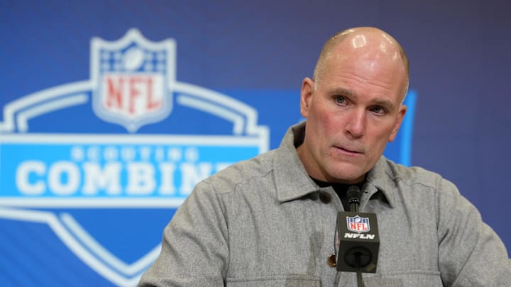 Baltimore Ravens general manager Eric DeCosta