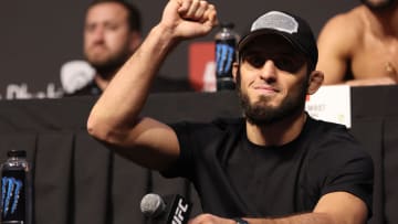 Islam Makhachev at UFC Press Conference