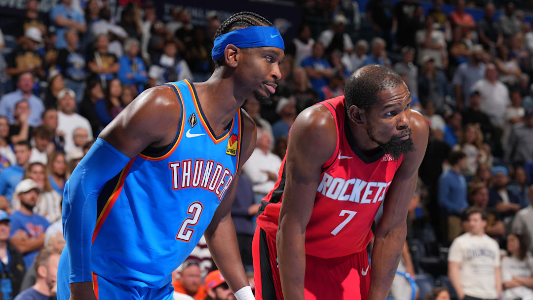 Houston Rockets v Oklahoma City Thunder Houston Rockets v Oklahoma City Thunder