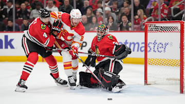 Calgary Flames v Chicago Blackhawks