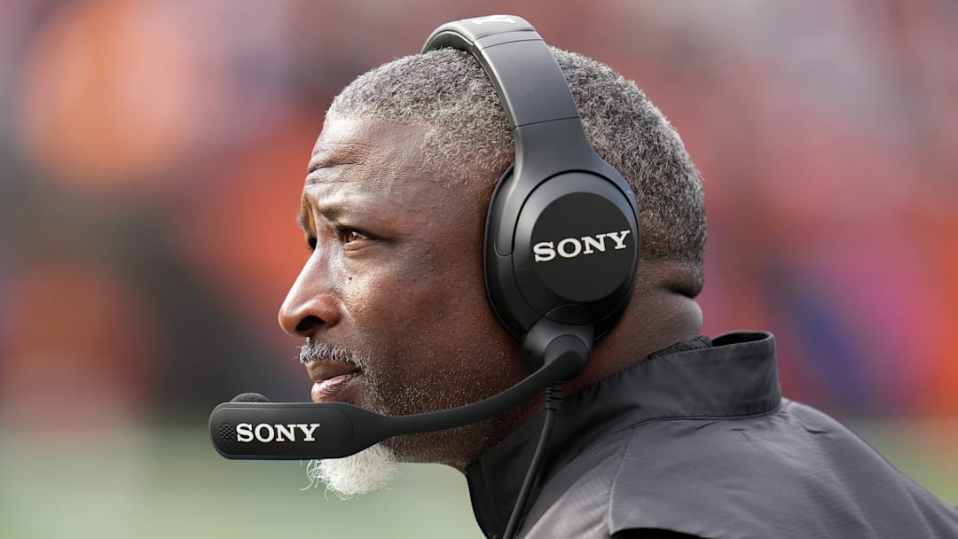 New York Jets head coach Aaron Glenn