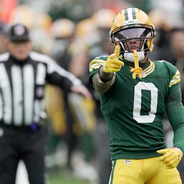 Green Bay Packers wide receiver Matthew Golden.