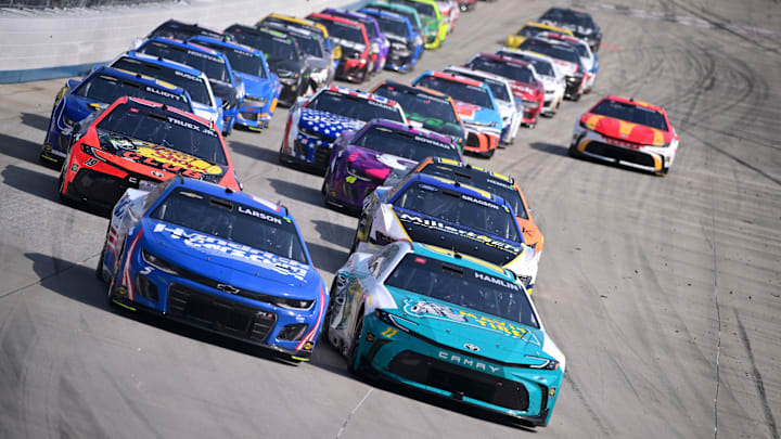 Kyle Larson, Hendrick Motorsports, Denny Hamlin, Joe Gibbs Racing, NASCAR