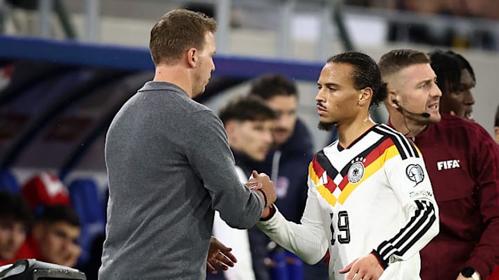 Leroy Sané konnte Bundestrainer Julian Nagelsmann am Freitag überzeugen