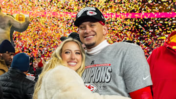 Brittany and Patrick Mahomes