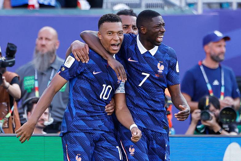 Kylian Mbappe, Ousmane Dembele