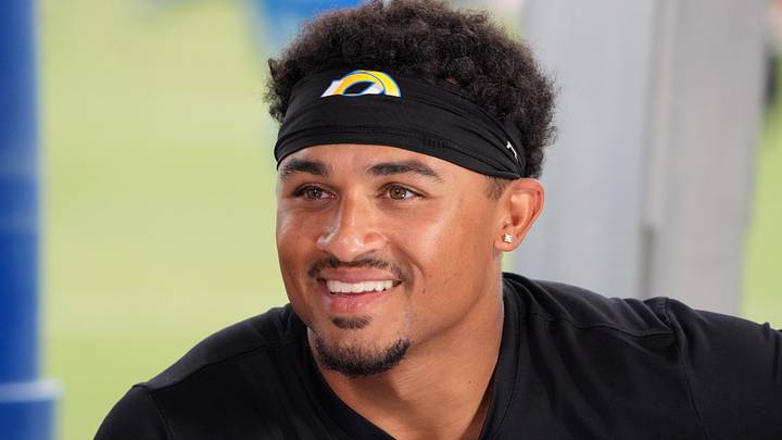 Los Angeles Rams cornerback Trent McDuffie.
