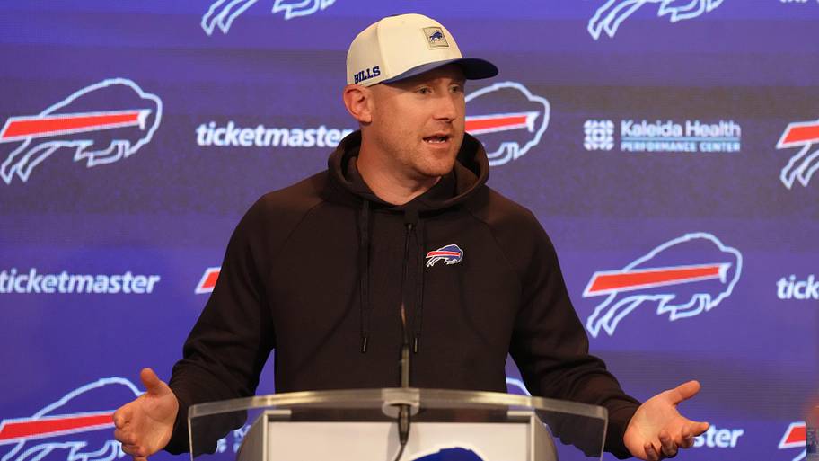 Buffalo Bills head coach Joe Brady