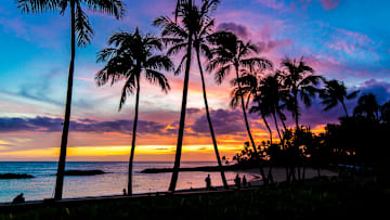 Hawaii is one of the top three states for luxurious vacation spots. 