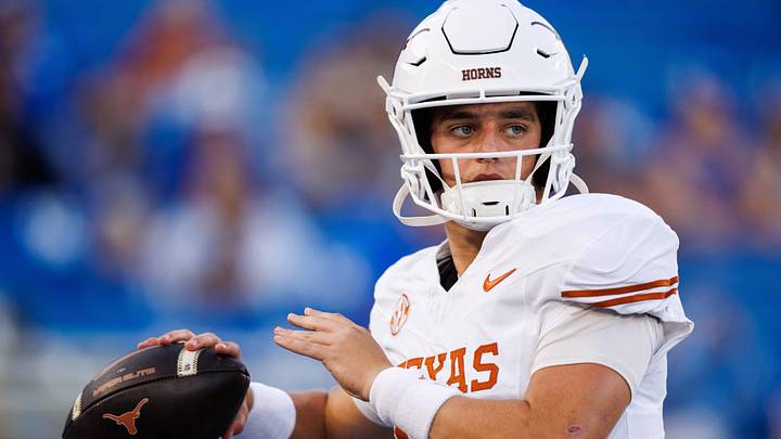 Texas quarterback Arch Manning enters the 2026 college football season as the early favorite to become the No. 1 overall pick in the 2027 NFL Draft.