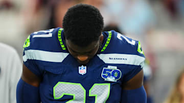 Devon Witherspoon of the Seattle Seahawks