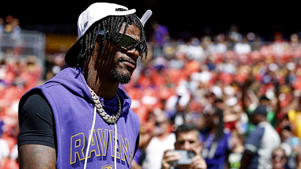 Baltimore Ravens quarterback Lamar Jackson