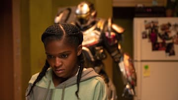 Ironheart/Riri Williams (Dominique Thorne) in Marvel Television's IRONHEART. Photo by Jalen Marlowe. © 2024 MARVEL. All Rights Reserved.